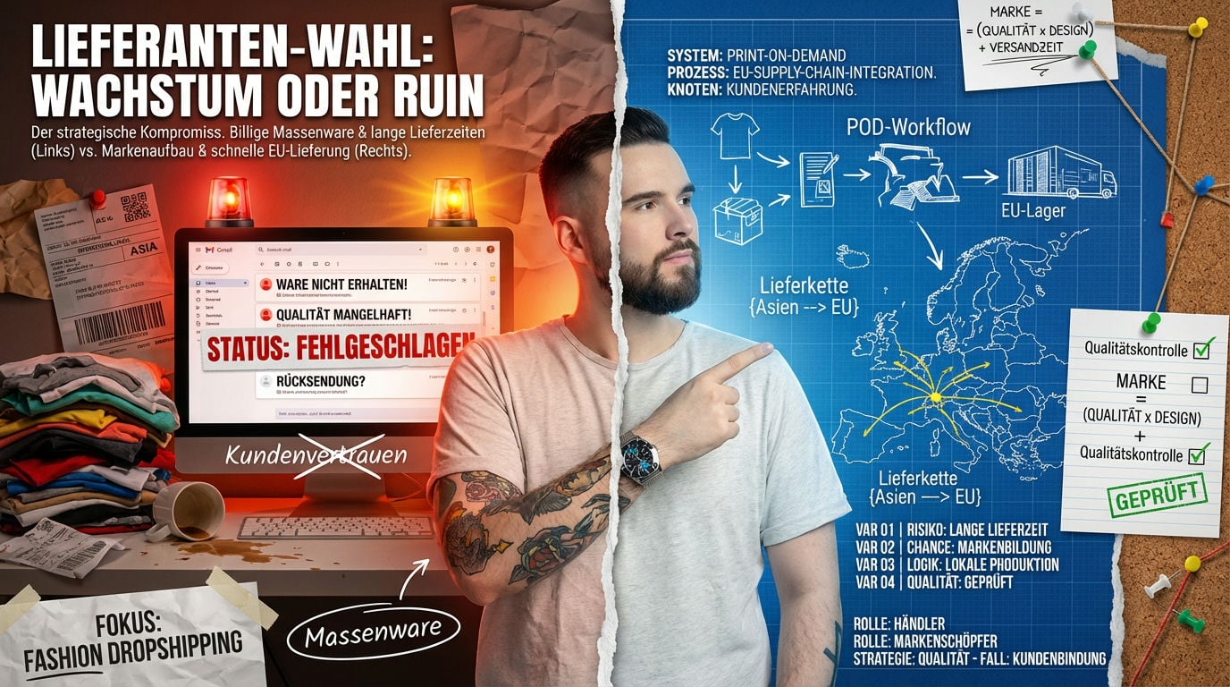 Wo finde ich spezialisierte Dropshipping Lieferanten f&uuml;r Kleidung und Mode in meinem Onlineshop?